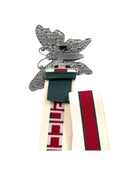 Gucci Embellished Butterfly Belt In Beige