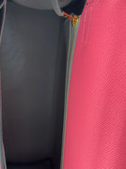 Hermes Kelly Retourne 32 Epsom Leather Rose Azalee Bag Rare