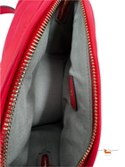 Anya Hindmarch Salmon Leather Chubby Barrel Crossbody Bag