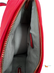 Anya Hindmarch Salmon Leather Chubby Barrel Crossbody Bag