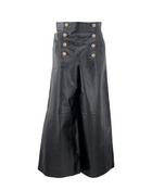 Chanel Leather Sailor Pants (Fashion Show piece)