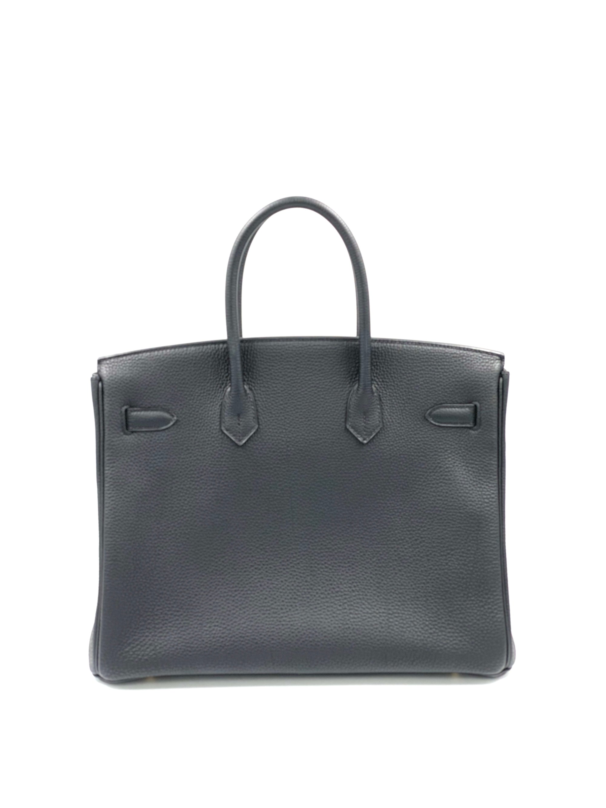 Hermes Birkin 35 Cm Veau Togo  Leder Gold Bag