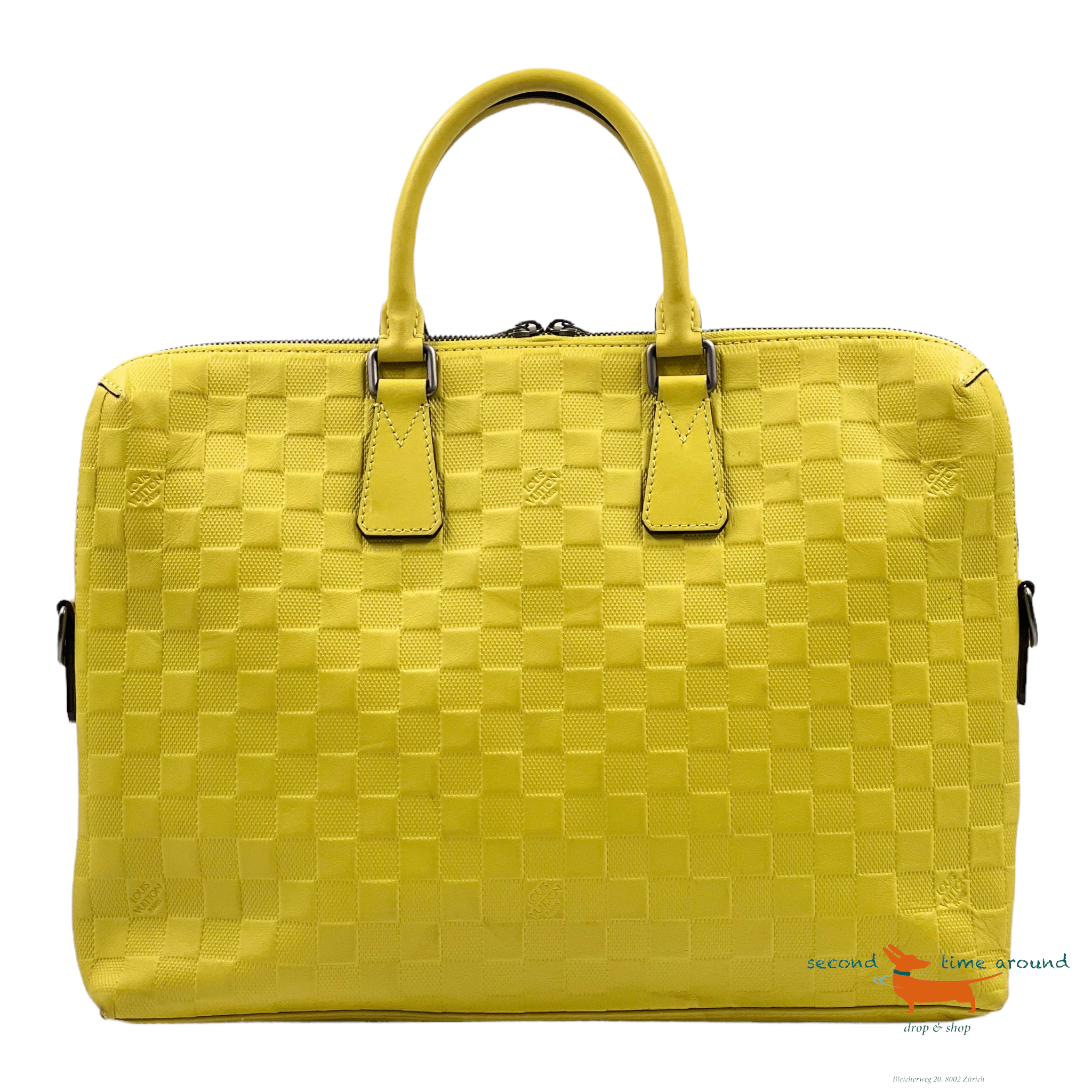 Louis Vuitton Damier Infini Porte-Documents Jules Yellow