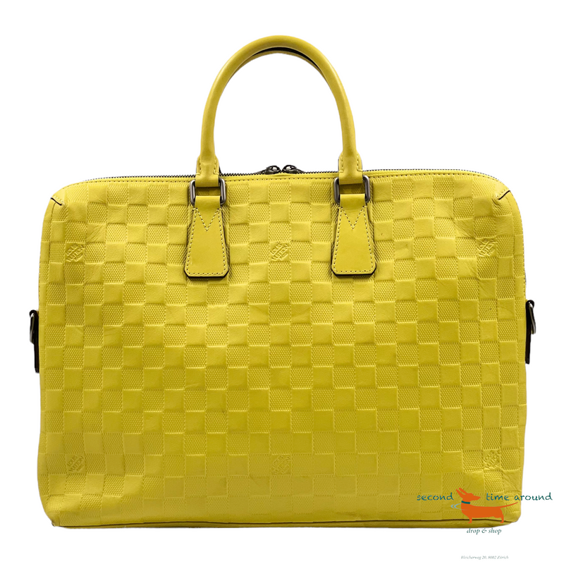 Louis Vuitton Damier Infini Porte-Documents Jules Yellow