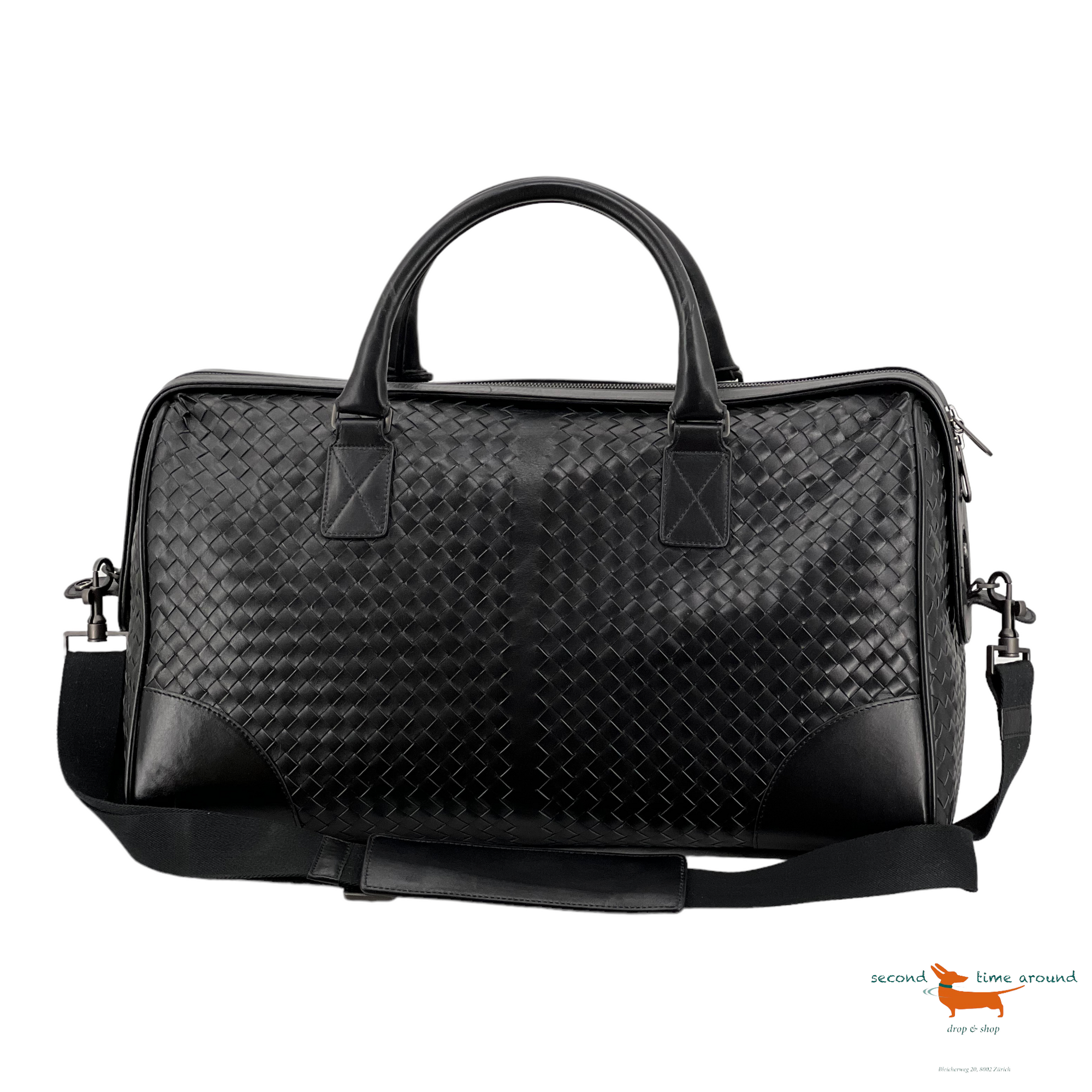 Bottega Veneta Intrecciato Large  Duffel Bag