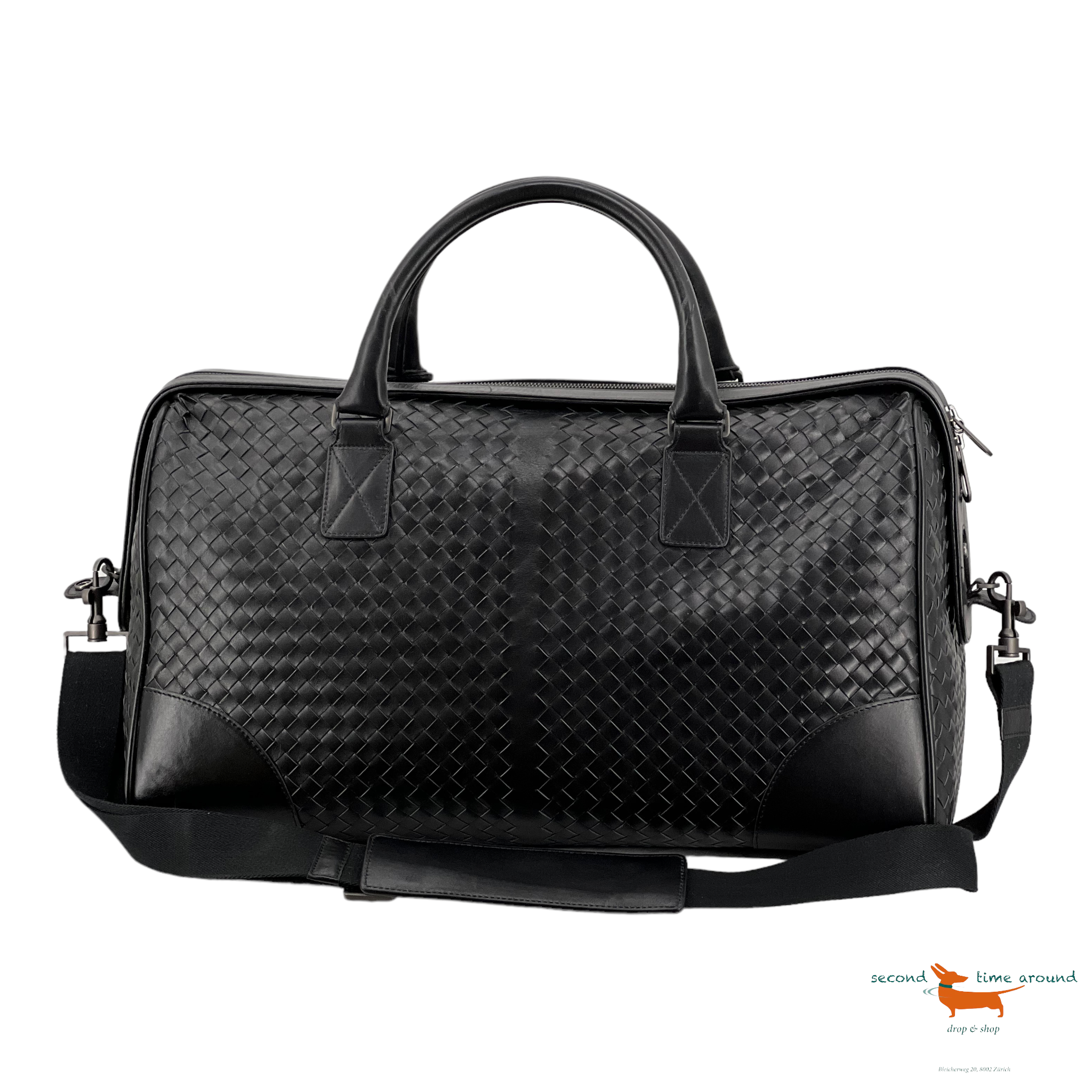 Bottega Veneta Intrecciato Large  Duffel Bag
