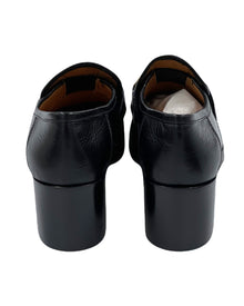 Gucci Union Jack Horsebit Loafer Heels 37.5