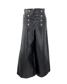 Chanel Leather Sailor Pants (Fashion Show piece)