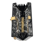 Dolce Gabbana Clutch Dolce Box - plexiglass / lace