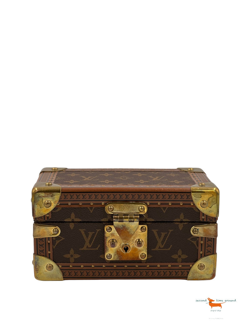 Louis Vuitton Coffret Trésor 20 Monogram Canvas Brown