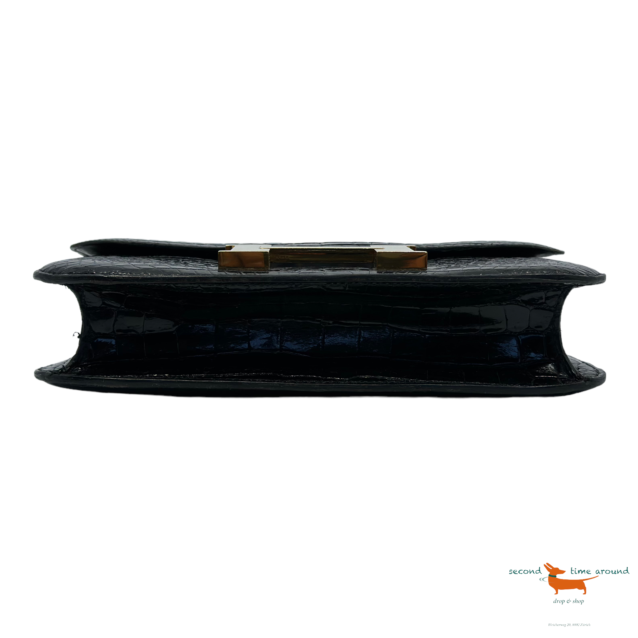 Hermes Crocodile Constance 23 Shoulder Bag