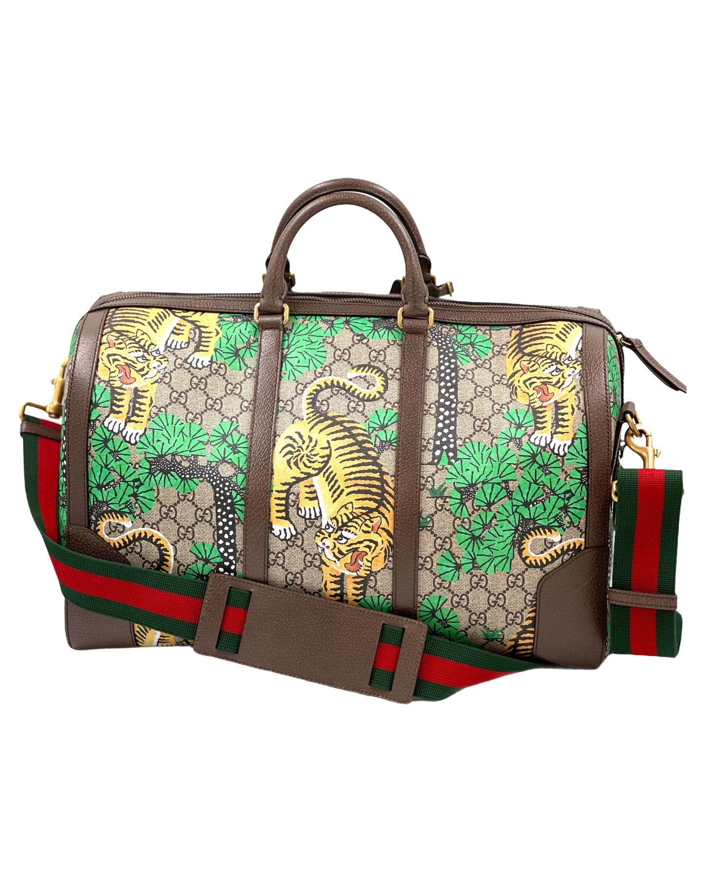 Gucci Bengal GG Supreme Duffle Bag