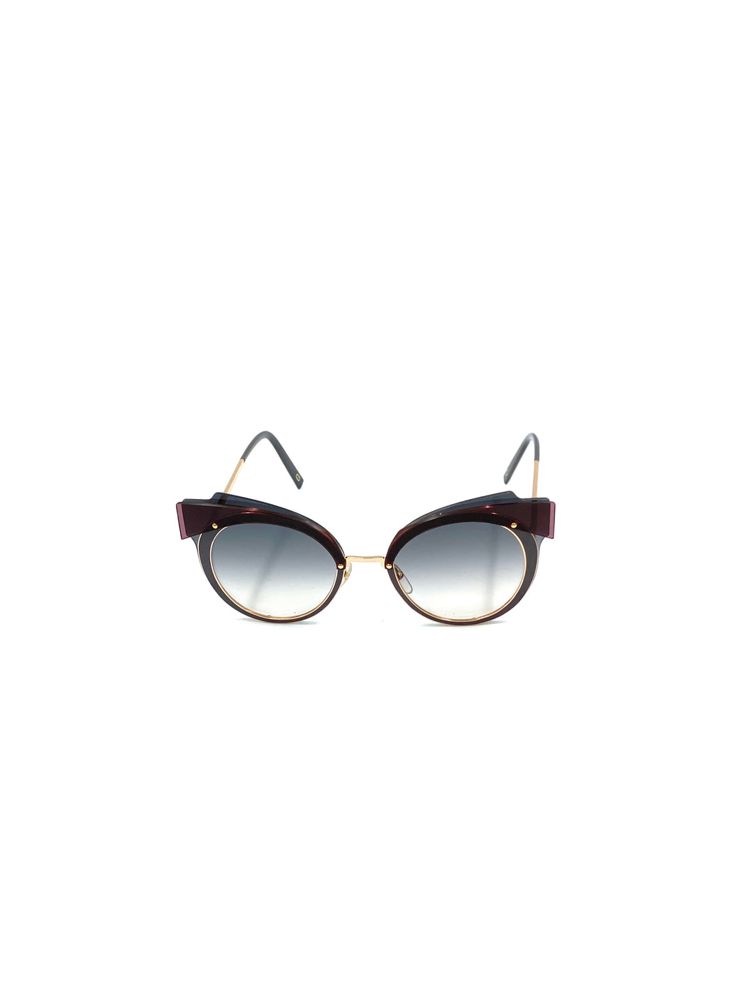 Marc Jacobs Dark Grey Gradient Cat Eye Ladies Sunglasses