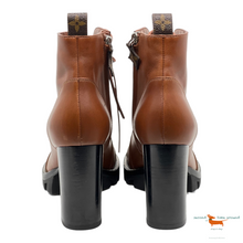 Louis Vuitton Calfskin Monogram Star Trail Ankle Boots