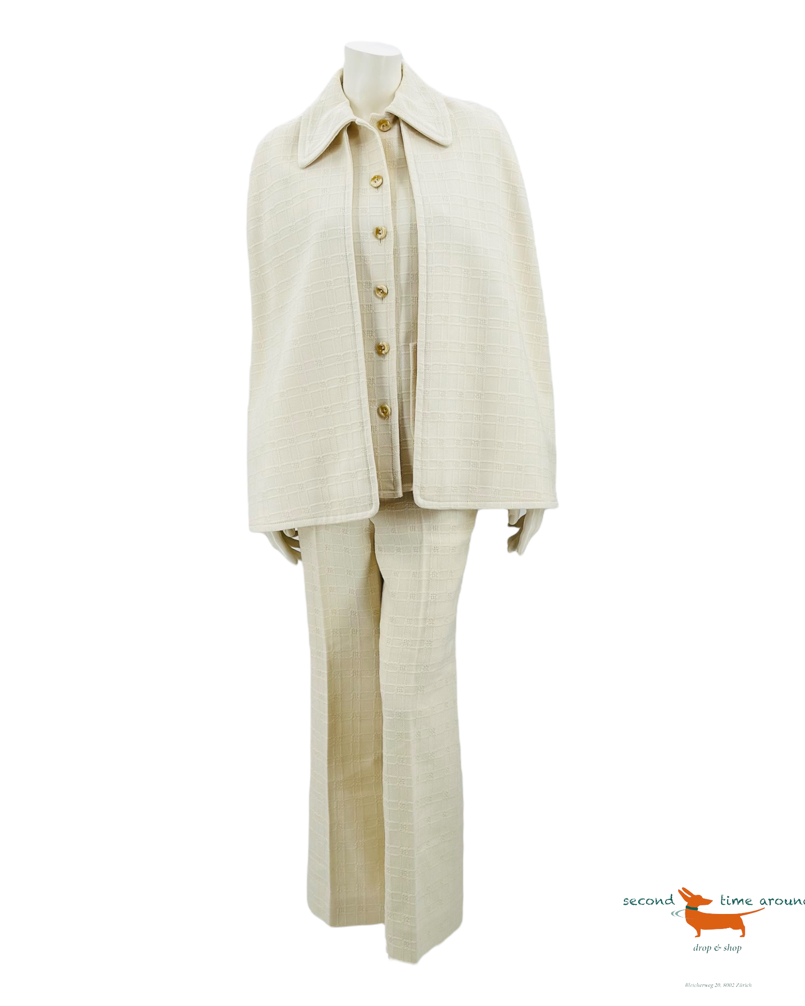 Gucci Weste CABAN mit Cape und Hose