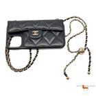 Chanel I Phone cover with chain for I phone 13 and I Phone 13 pro