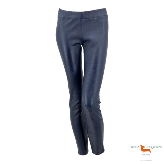 The Row Stretch Leather Pants