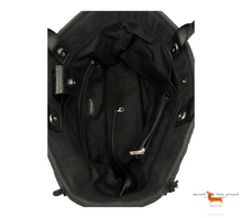 Chanel Double Face Deauville Tote Fransen Gestepptes Segeltuch Medium Bag