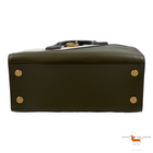 Louis Vuitton Khaki/White City Stream MM Tote Handbag