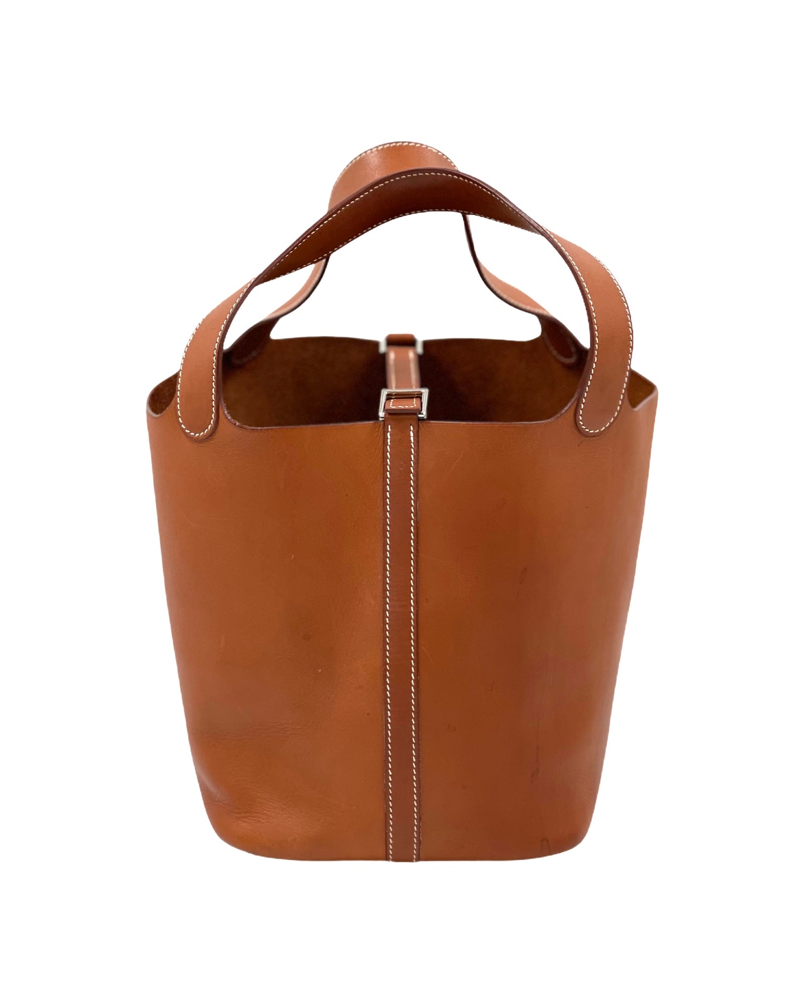 Hermes Picotin Barenia Natural Bag