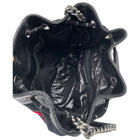 Chanel Embroidered Wool Calfskin Drawstring Bag