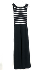 Loro Piana striped top sleeveless jumpsuit