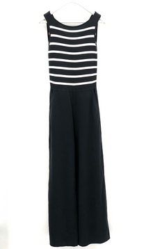 Loro Piana striped top sleeveless jumpsuit
