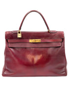Hermes Kelly Box Leder 35 Bag 