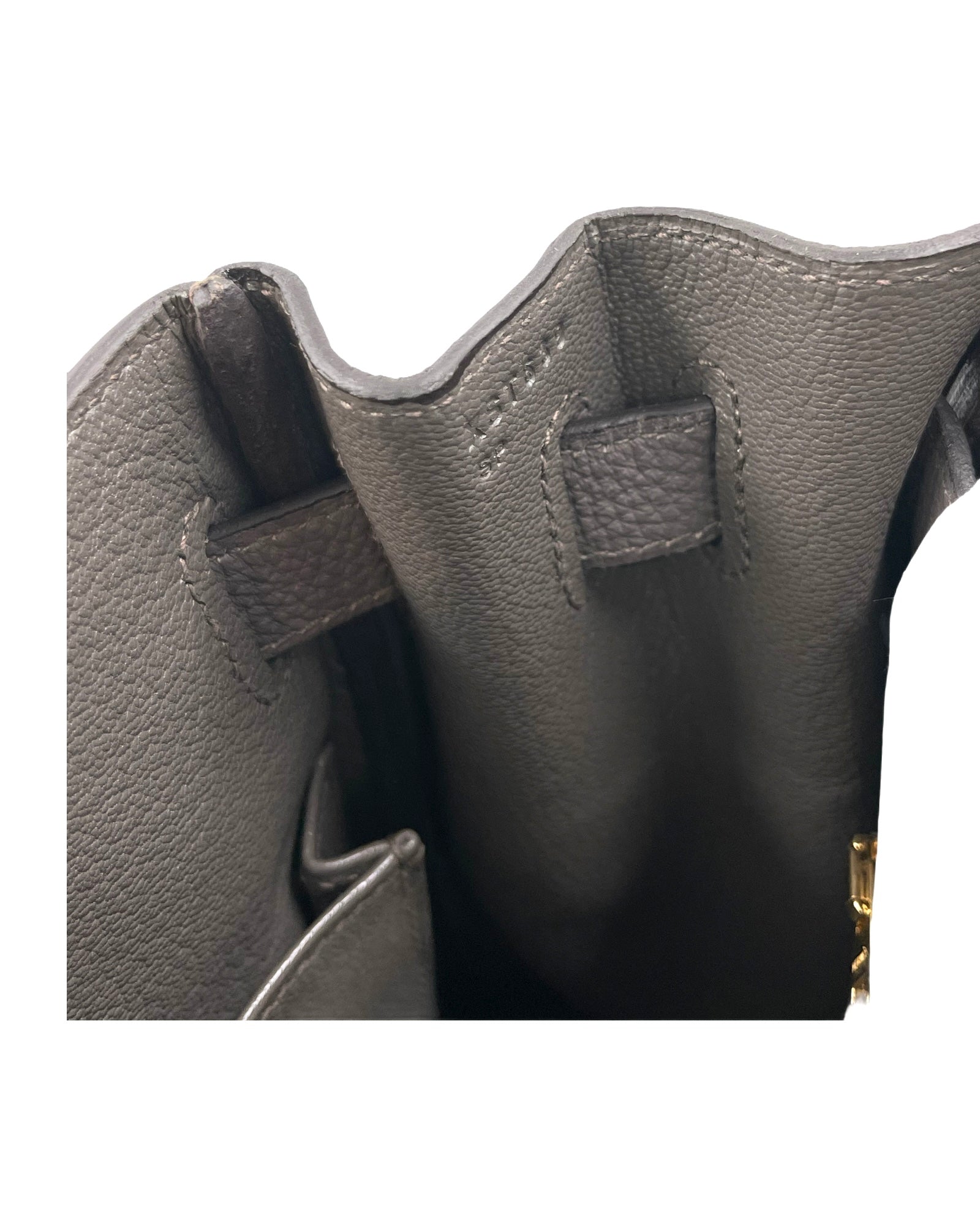 Hermes Kelly 2016 Togo Leder Etain 32Cm Bag