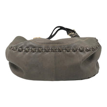 Gucci Charlotte Braided Leather Bag Grey