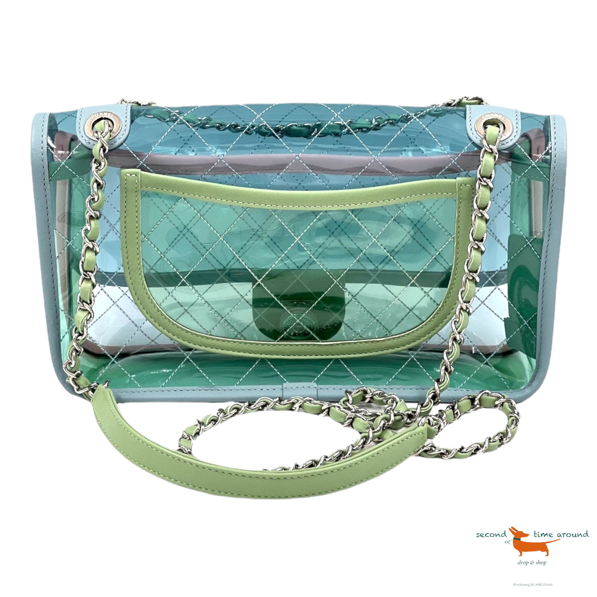 Chanel PVC Coco Splash Flap Bag