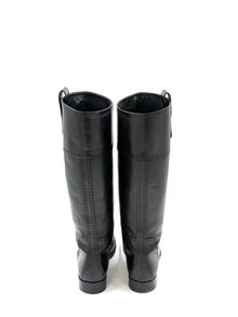 Louis Vuitton Stiefel Leder Schwarz 39