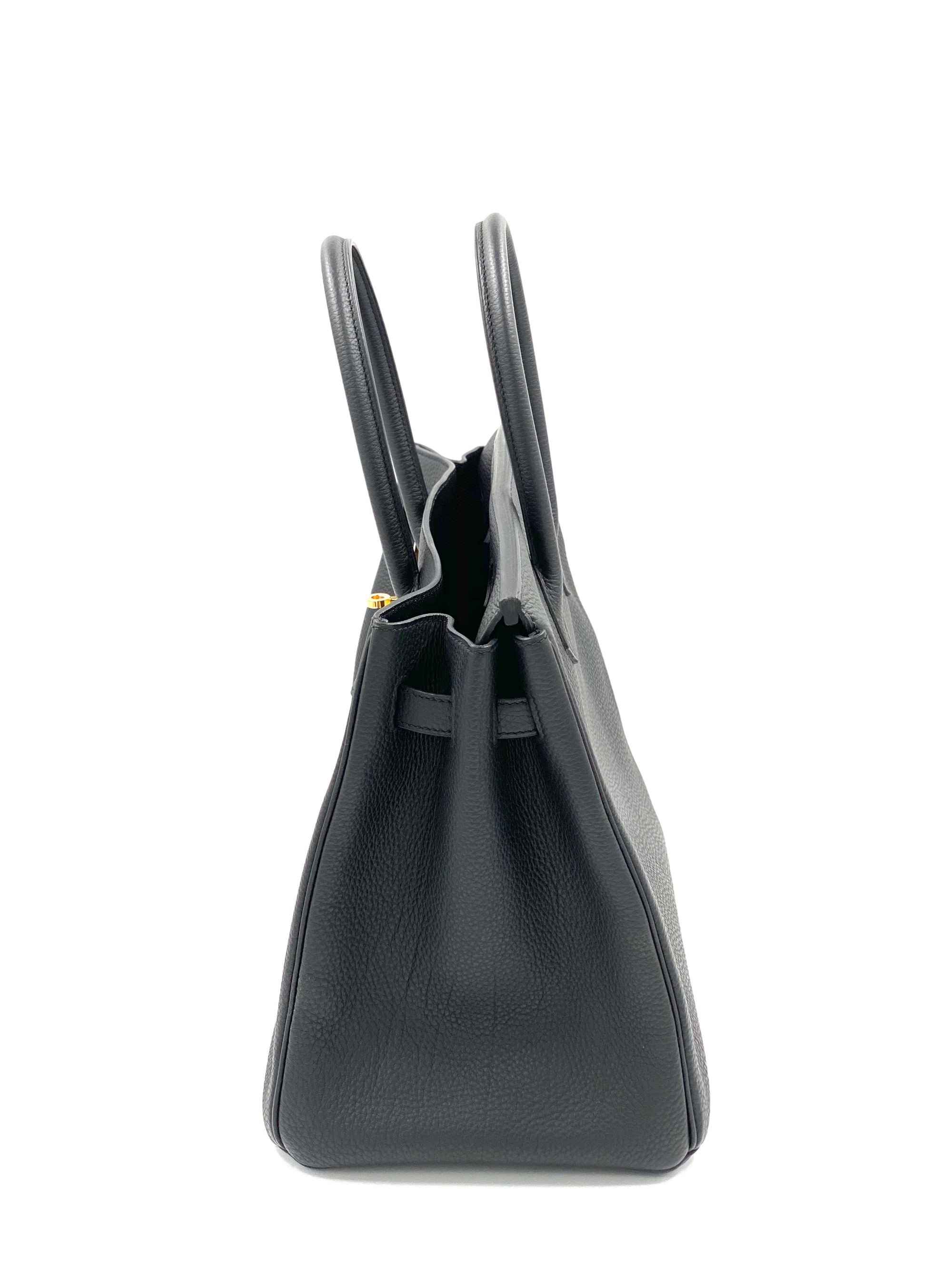 Hermes Birkin 35 Cm Veau Togo  Leder Gold Bag