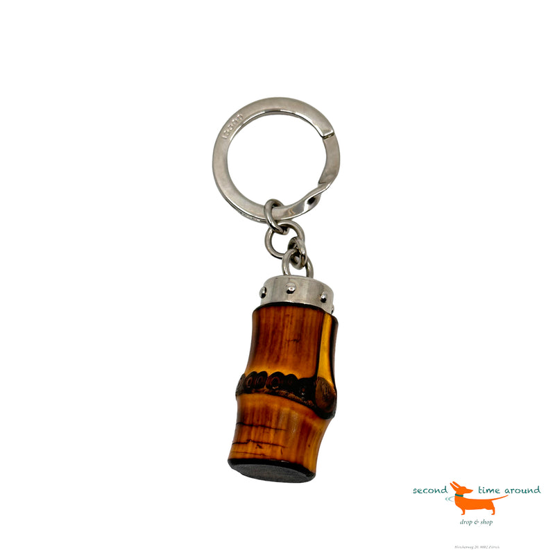 Gucci Bamboo Charm with Silver Keyring