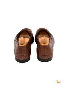 Gucci Jordaan Crocodile Loafer