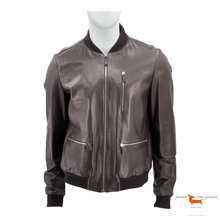 Bally Leather Bomber Jacket