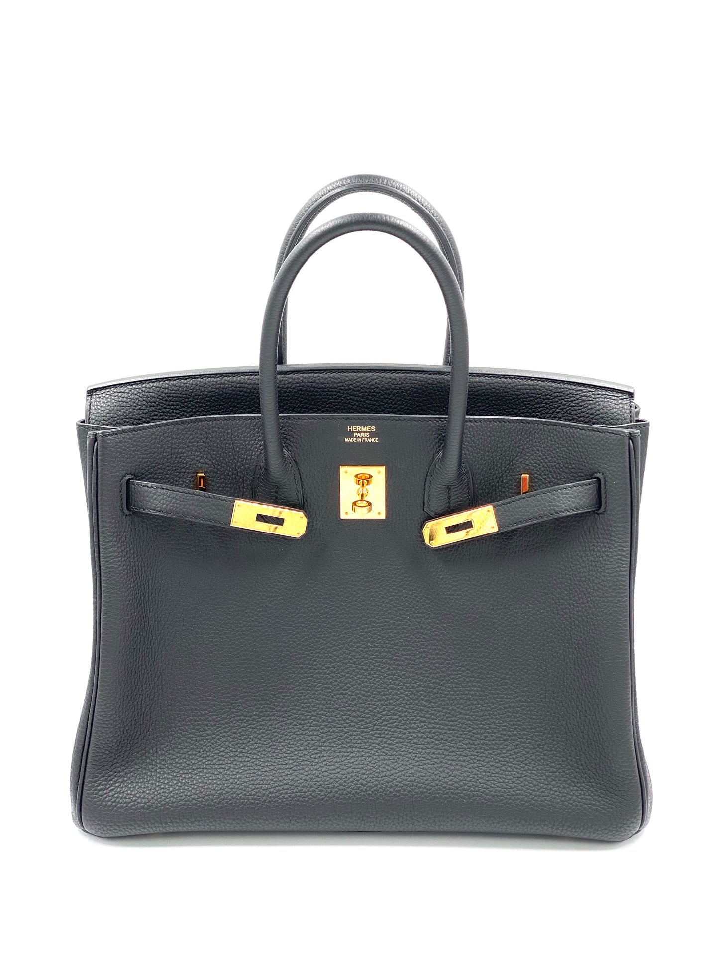 Hermes Birkin 35 Cm Veau Togo  Leder Gold Bag