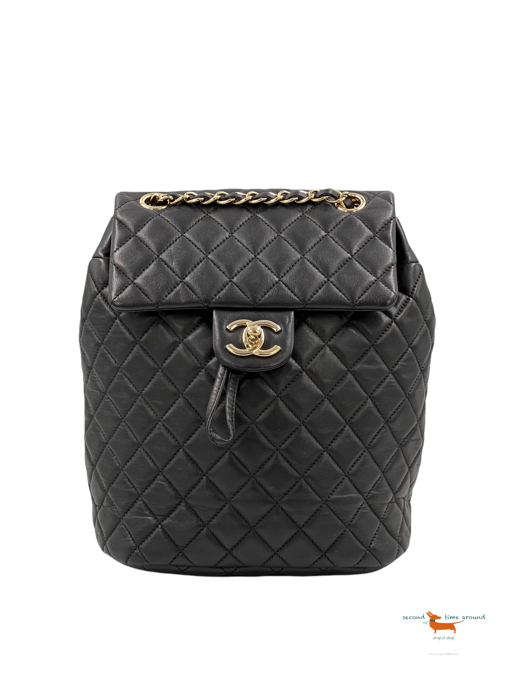 Chanel Lambskin Quilted Urban Spirit Backpack