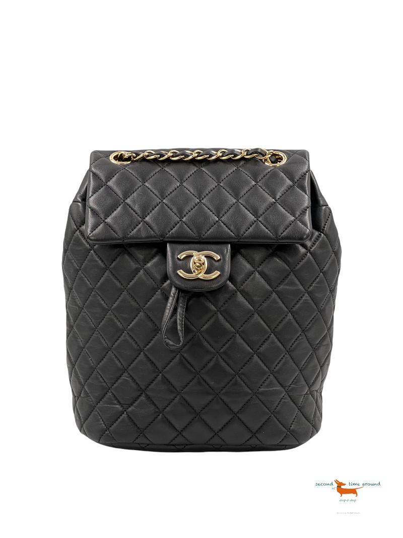 Chanel Lambskin Quilted Urban Spirit Backpack