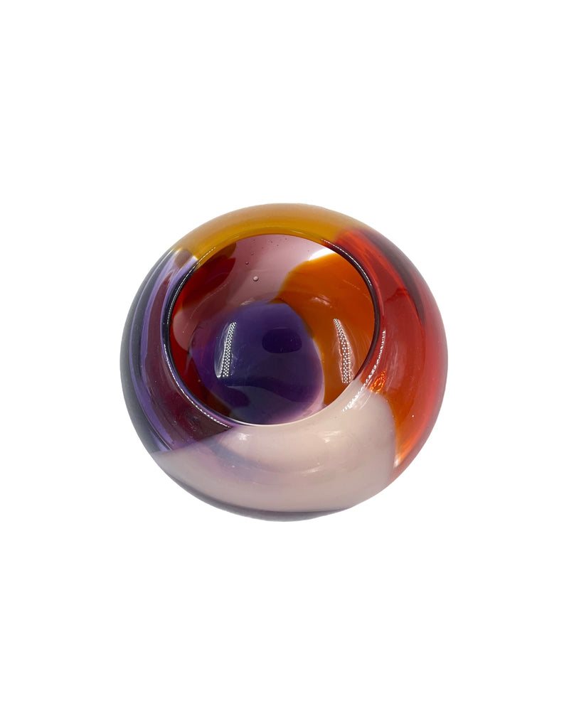 Mdina Glass small Candle Holder