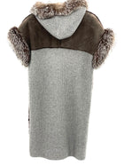 ‪ Fabiana Filippi Mantel Leder Cashmire