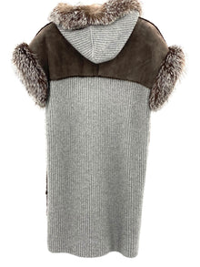 ‪ Fabiana Filippi Mantel Leder Cashmire