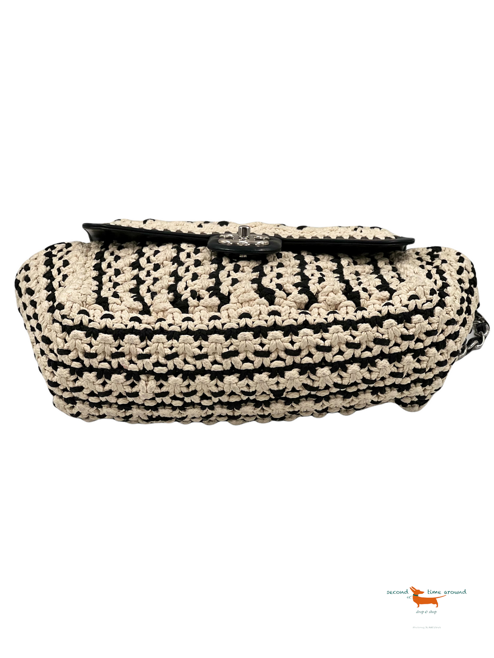 Chanel Crochet Accordion Flap Bag