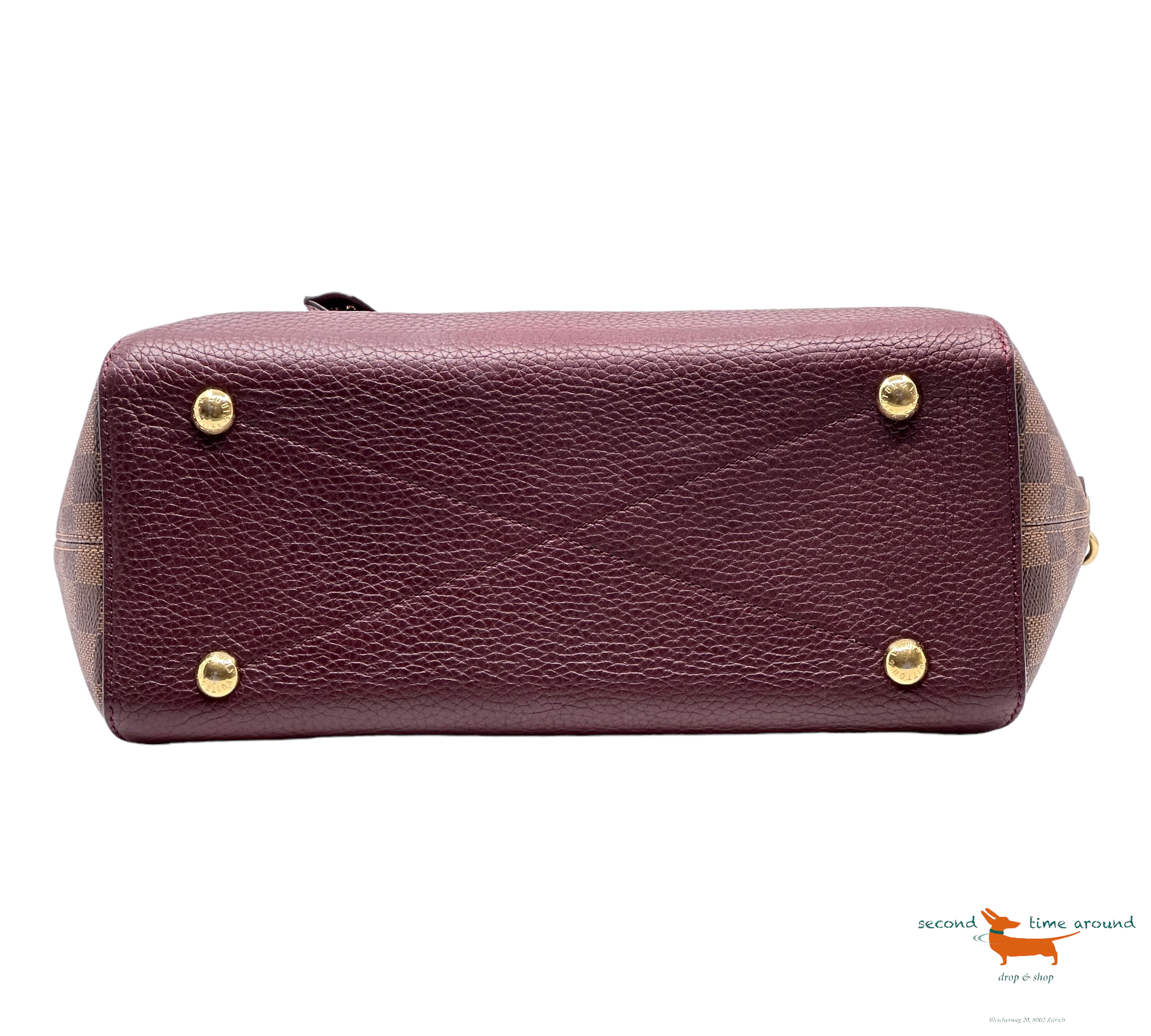 Louis Vuitton Damier Hyde Park Fuchsia Bag