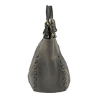 Gucci Charlotte Braided Leather Bag Grey