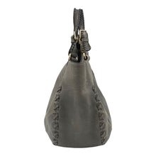 Gucci Charlotte Braided Leather Bag Grey