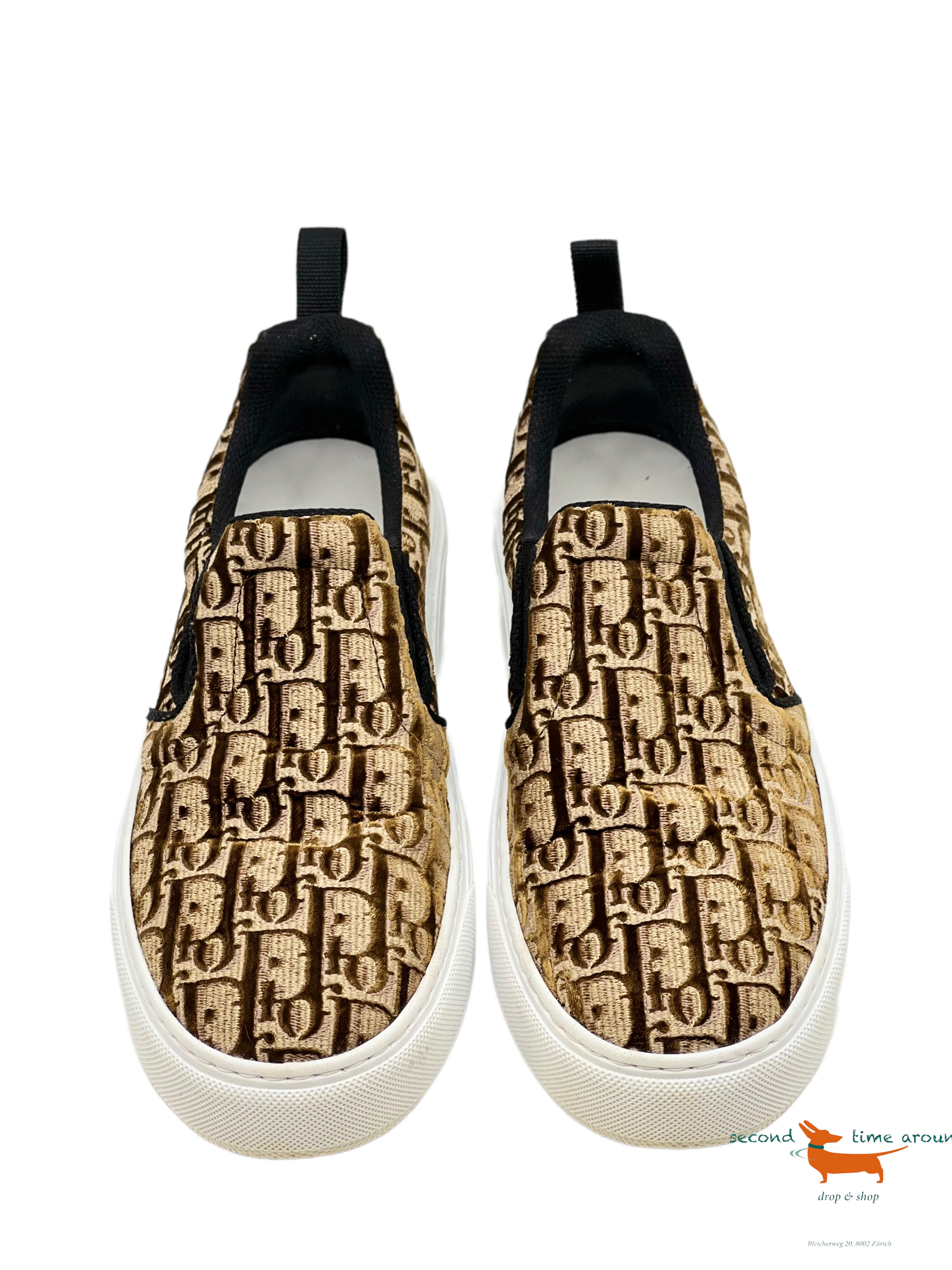 Christian Dior Oblique Solar Slip-On Sneaker