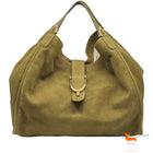 Gucci Soft Stirrup Nubuck Leather Bag