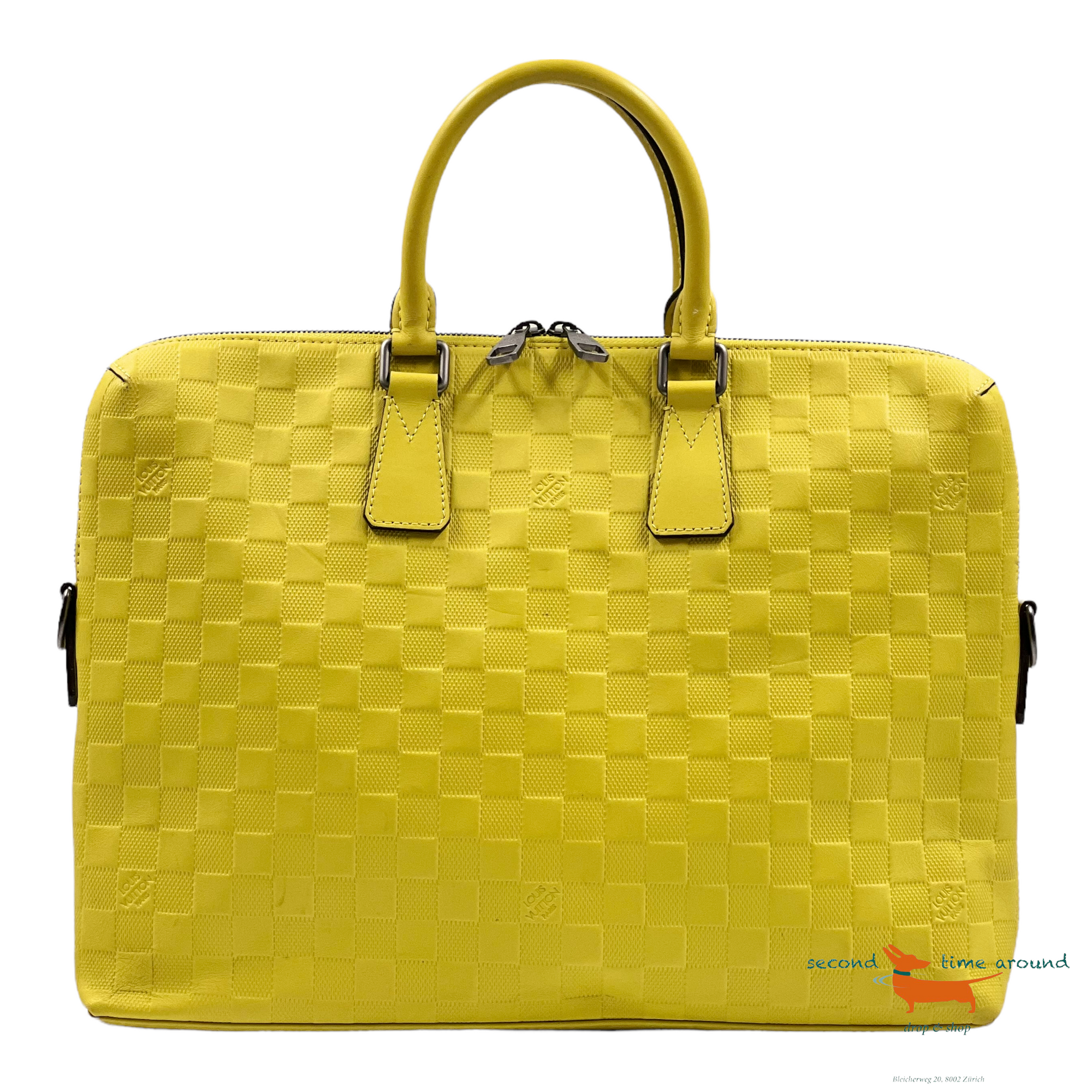 Louis Vuitton Damier Infini Porte-Documents Jules Yellow