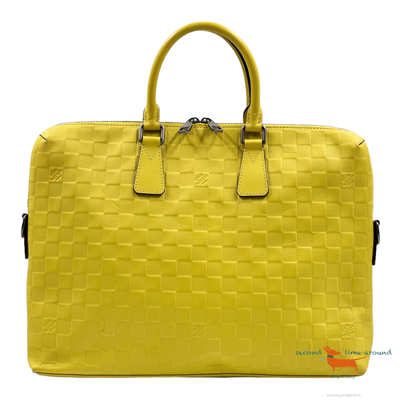 Louis Vuitton Damier Infini Porte-Documents Jules Yellow